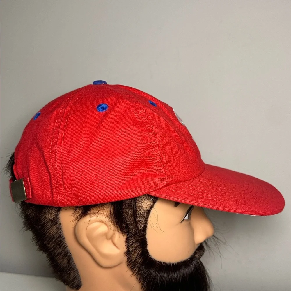Phillies red long bill Baseball Cap